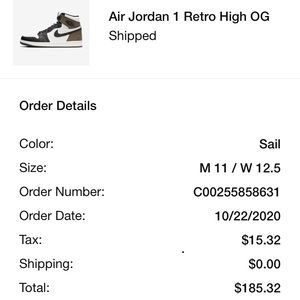 Nike Air Jordan 1 Dark Mocha